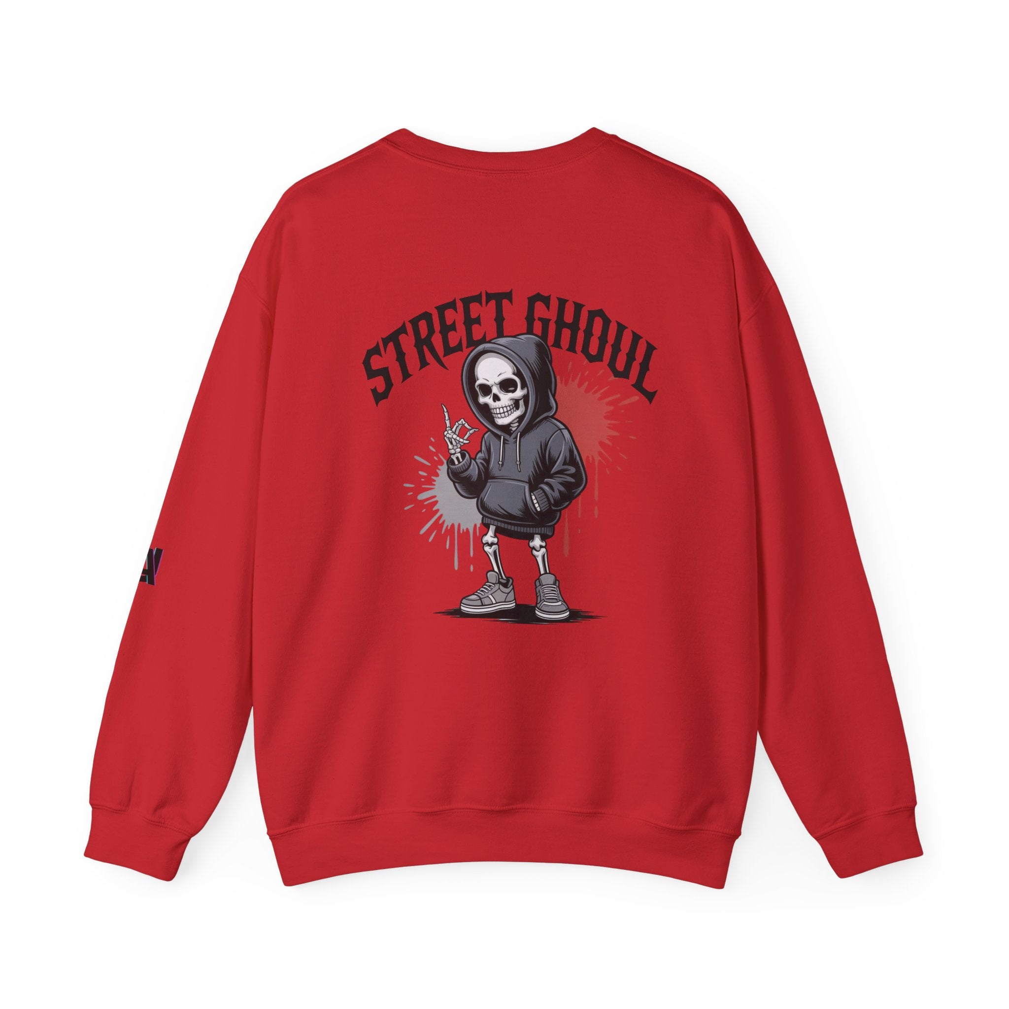 Street Ghoul Unisex Heavy Blend Crewneck Sweatshirt, Halloween Sweatshirt, Streetwear Style, Graphic Sweatshirt, Casual Outfit