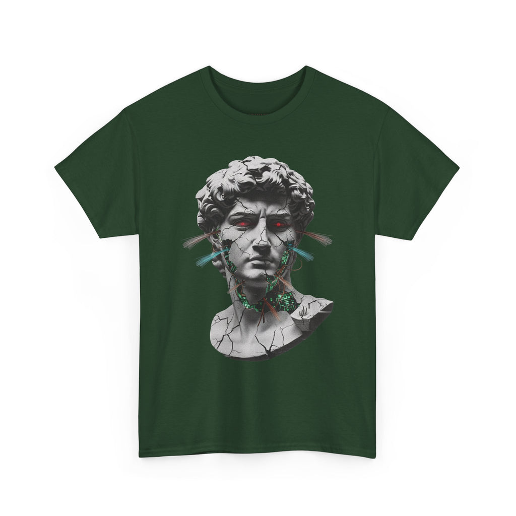 Artistic Vintage Bust Tee - Unisex Heavy Cotton Shirt