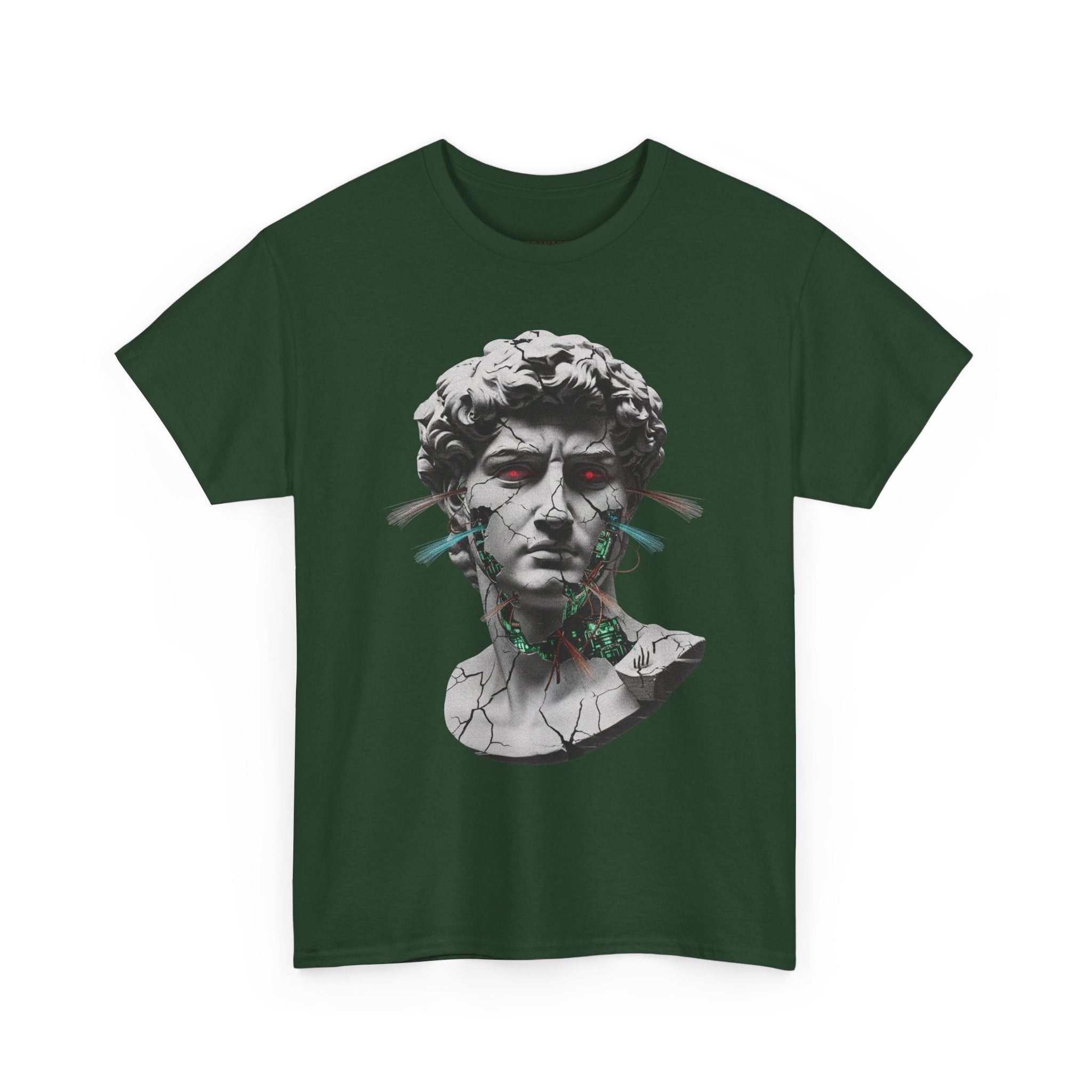 Artistic Vintage Bust Tee - Unisex Heavy Cotton Shirt