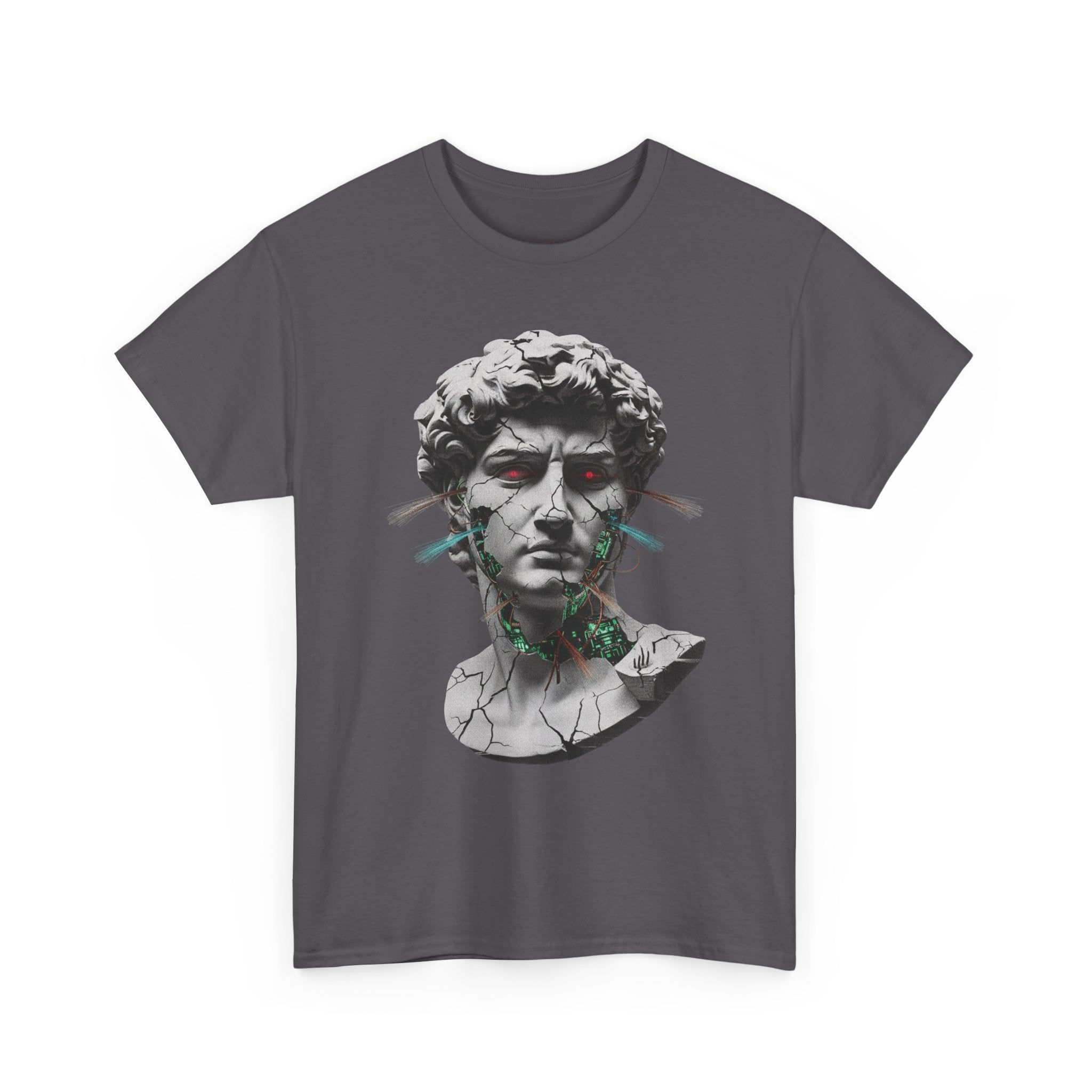Artistic Vintage Bust Tee - Unisex Heavy Cotton Shirt