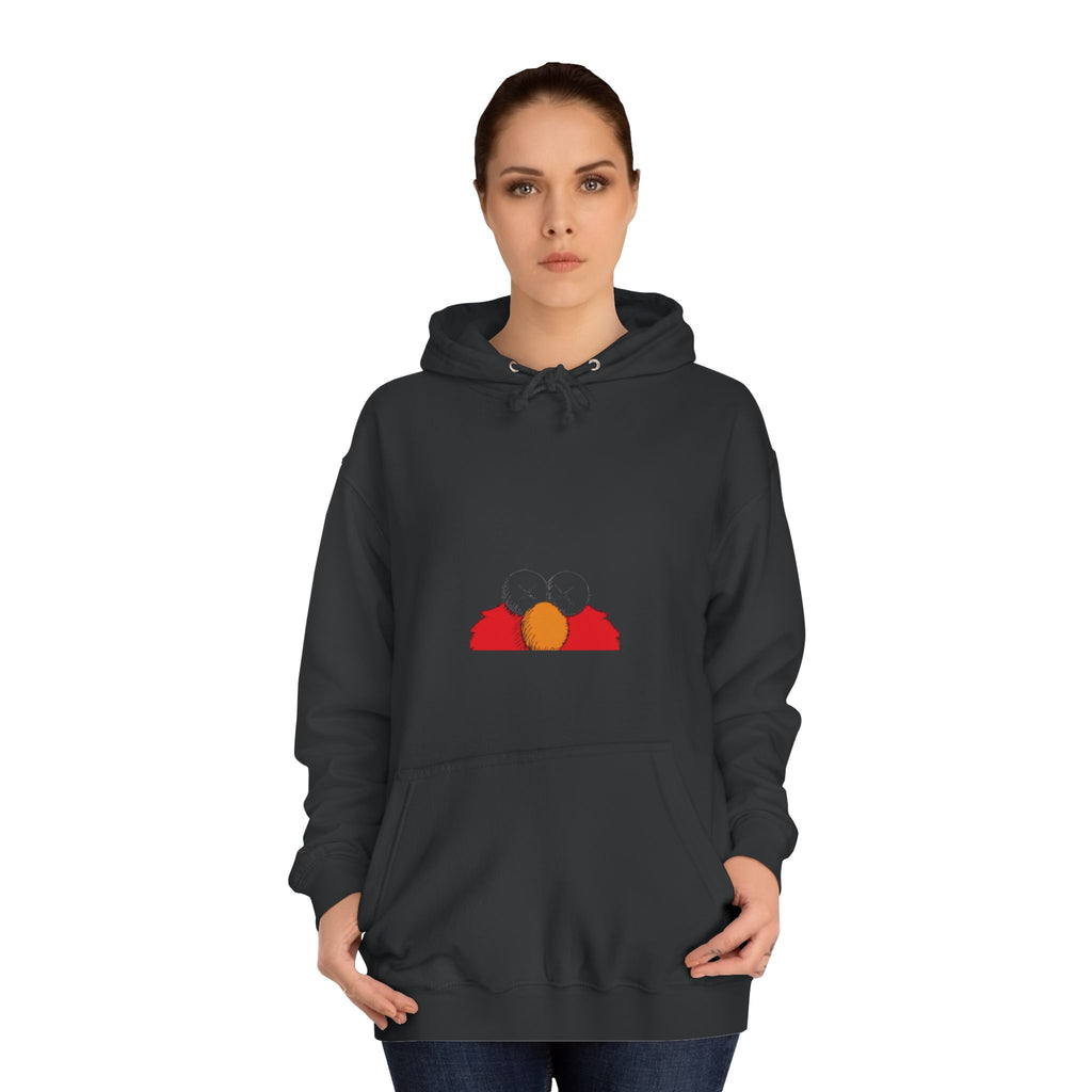 Unisex College Hoodie with Fun Characters - Perfect for Casual Wear, College Life, Gifts, Hooded Sweatshirt