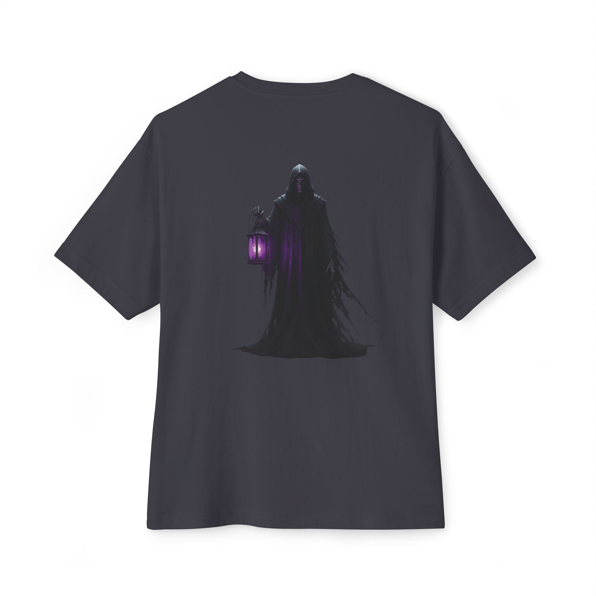 Grim Reaper Oversized Tee - Unisex Boxy Tee for Casual Style