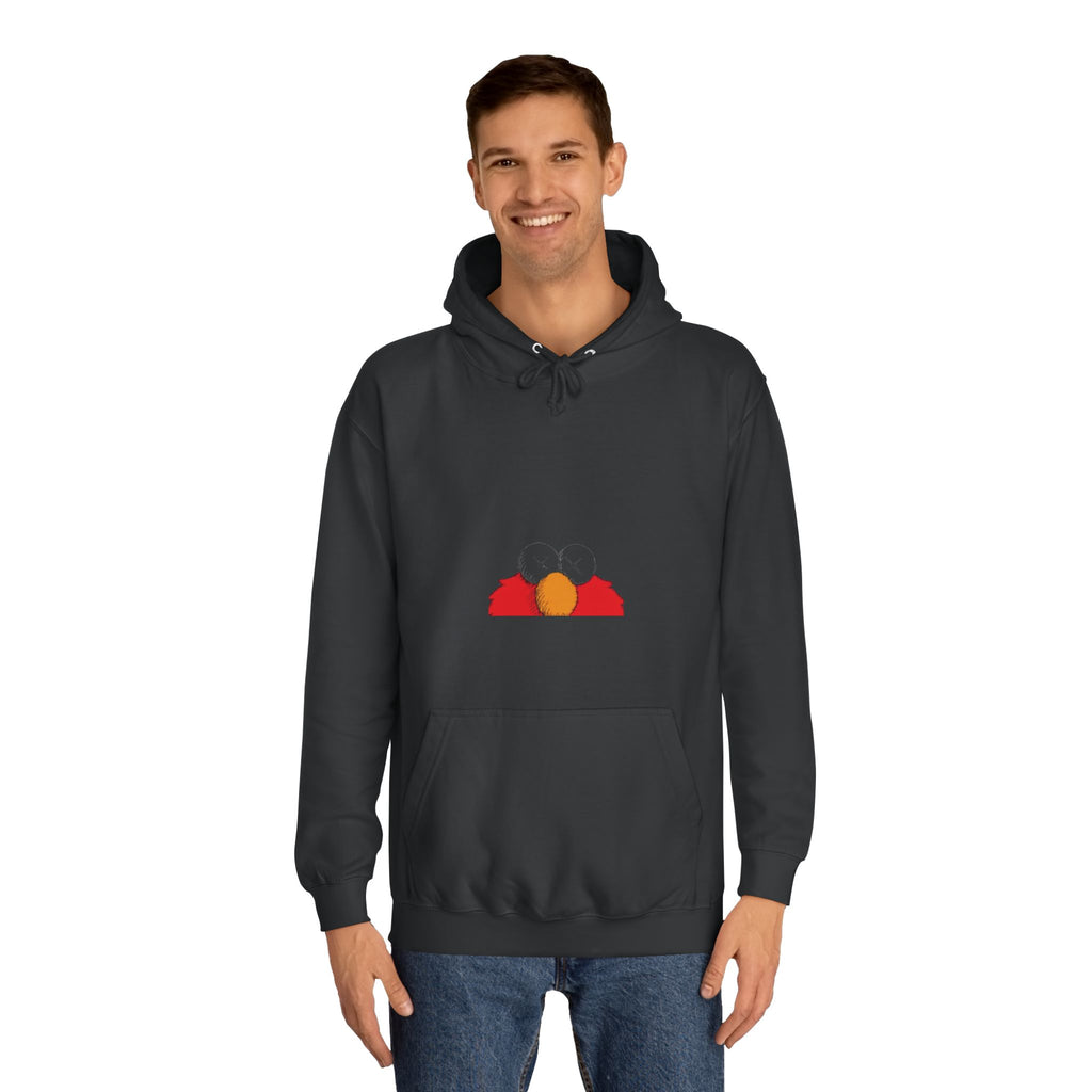 Unisex College Hoodie with Fun Characters - Perfect for Casual Wear, College Life, Gifts, Hooded Sweatshirt