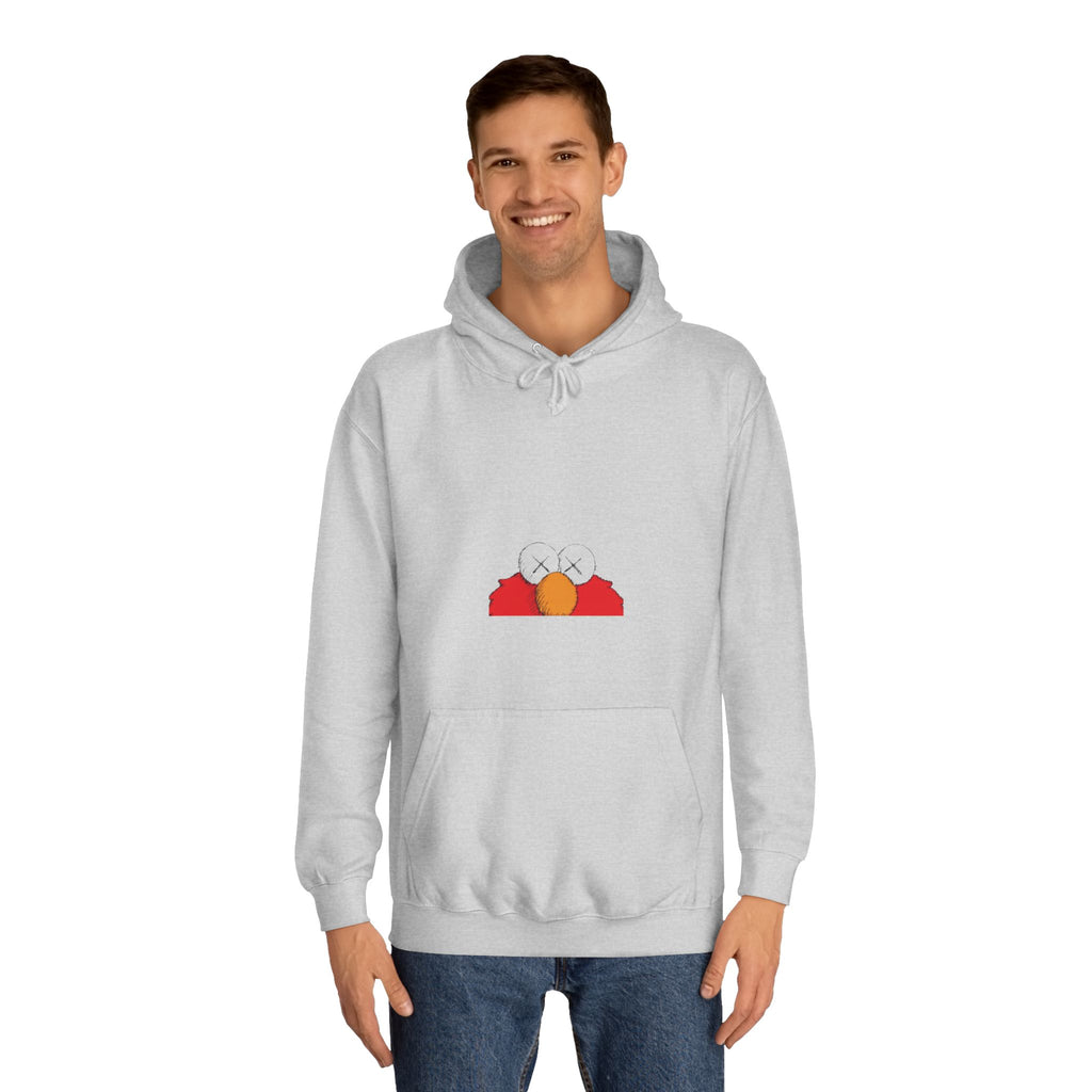 Unisex College Hoodie with Fun Characters - Perfect for Casual Wear, College Life, Gifts, Hooded Sweatshirt