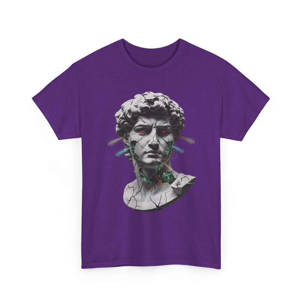 Artistic Vintage Bust Tee - Unisex Heavy Cotton Shirt