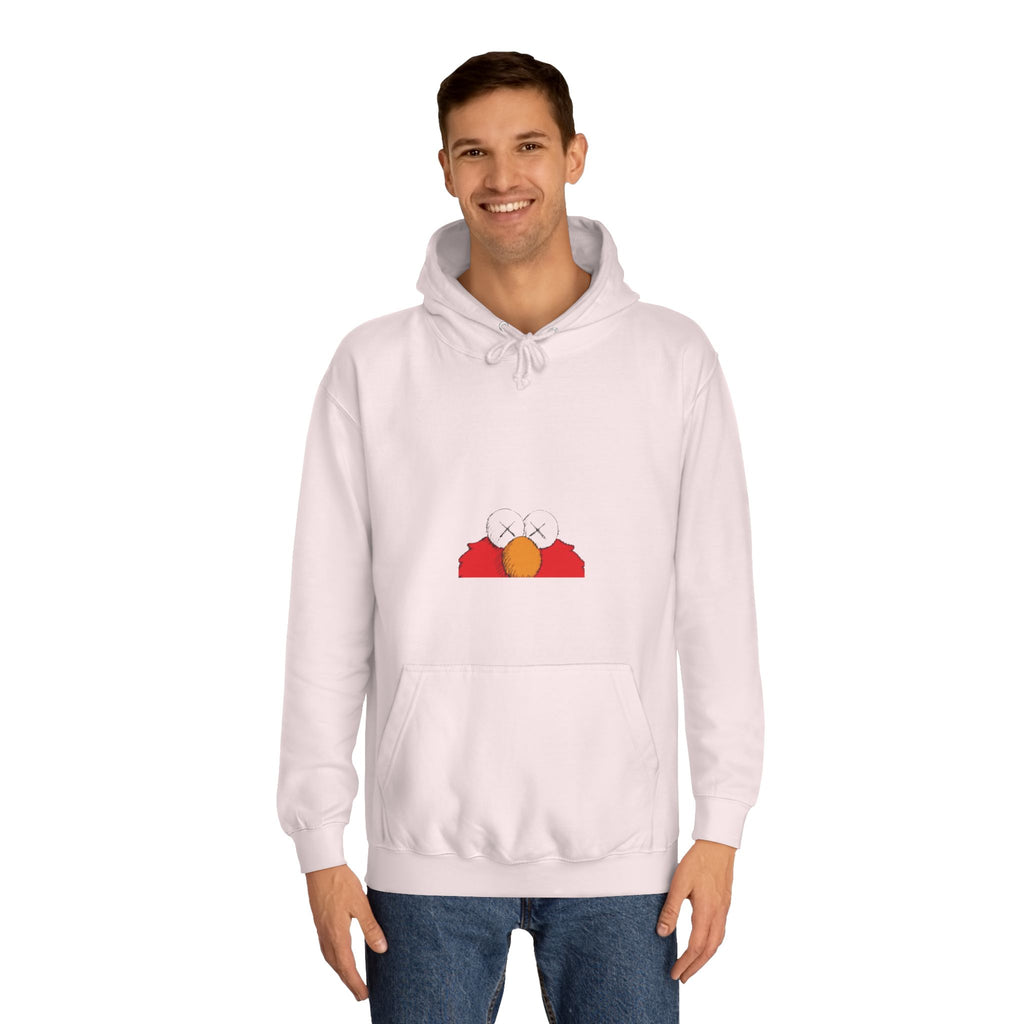 Unisex College Hoodie with Fun Characters - Perfect for Casual Wear, College Life, Gifts, Hooded Sweatshirt