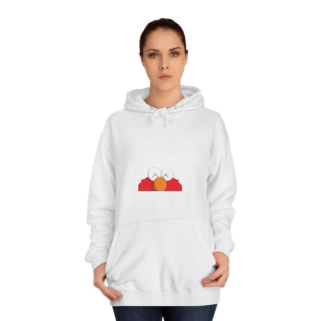 Unisex College Hoodie with Fun Characters - Perfect for Casual Wear, College Life, Gifts, Hooded Sweatshirt