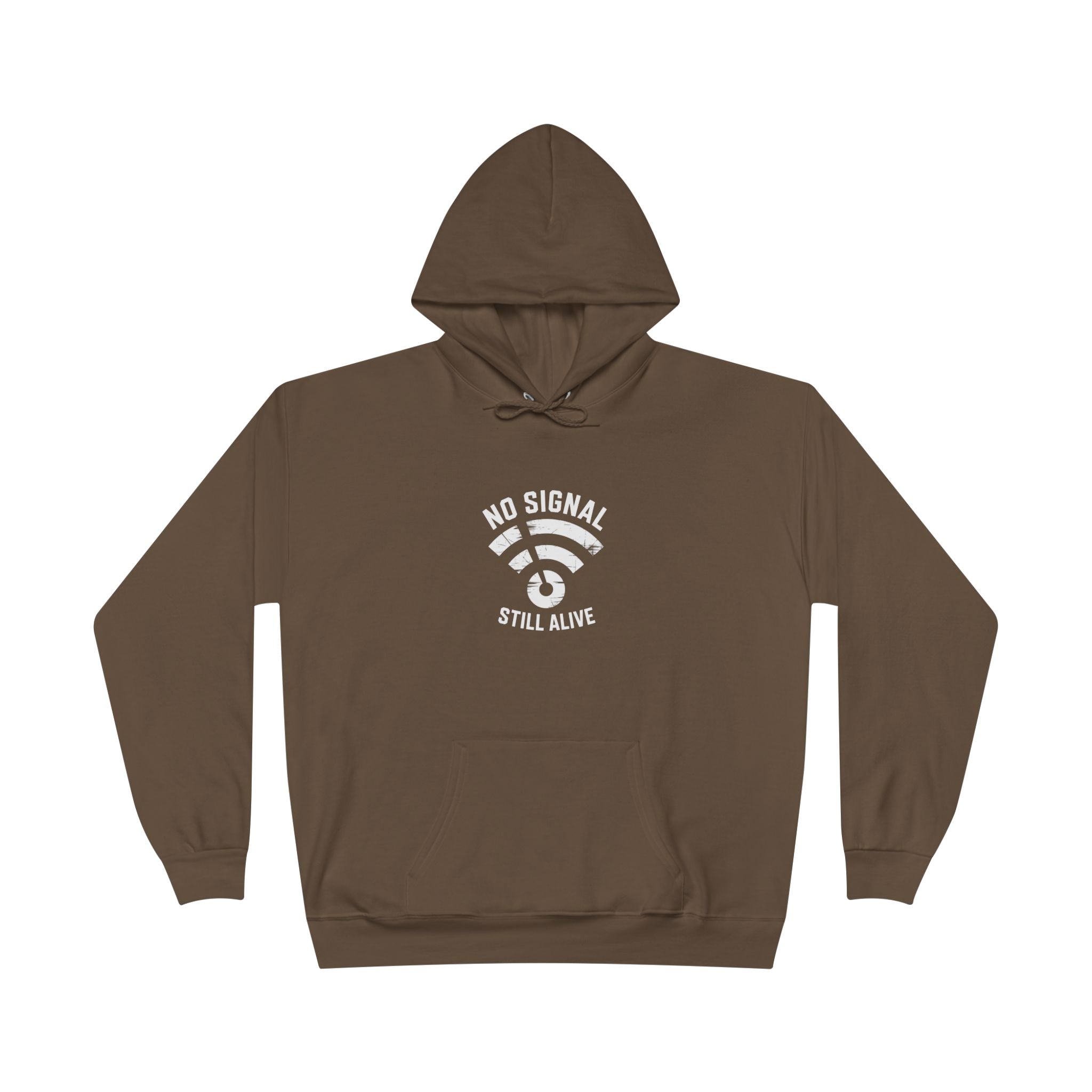 No Signal Still Alive Eco-Friendly Unisex Hoodie