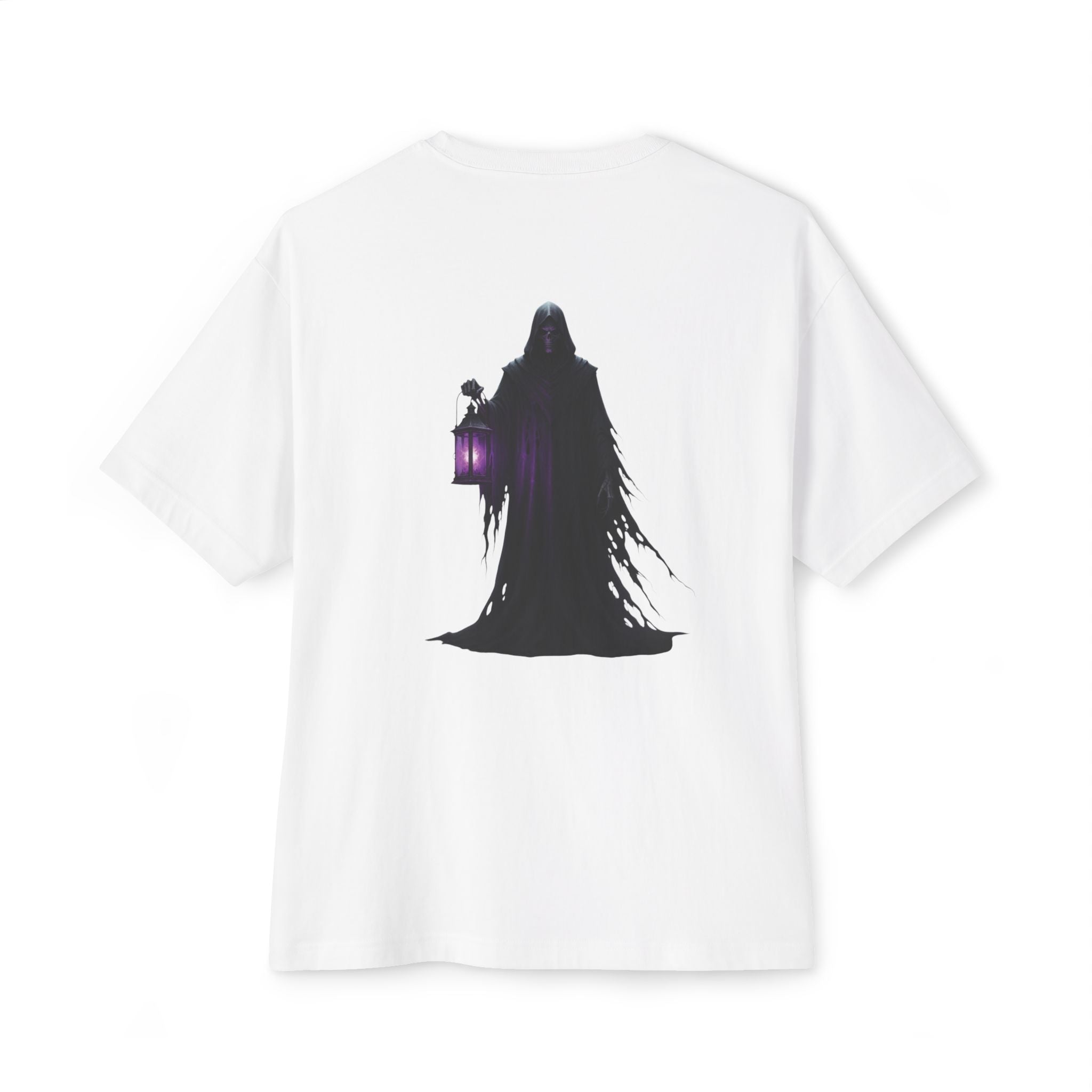 Grim Reaper Oversized Tee - Unisex Boxy Tee for Casual Style