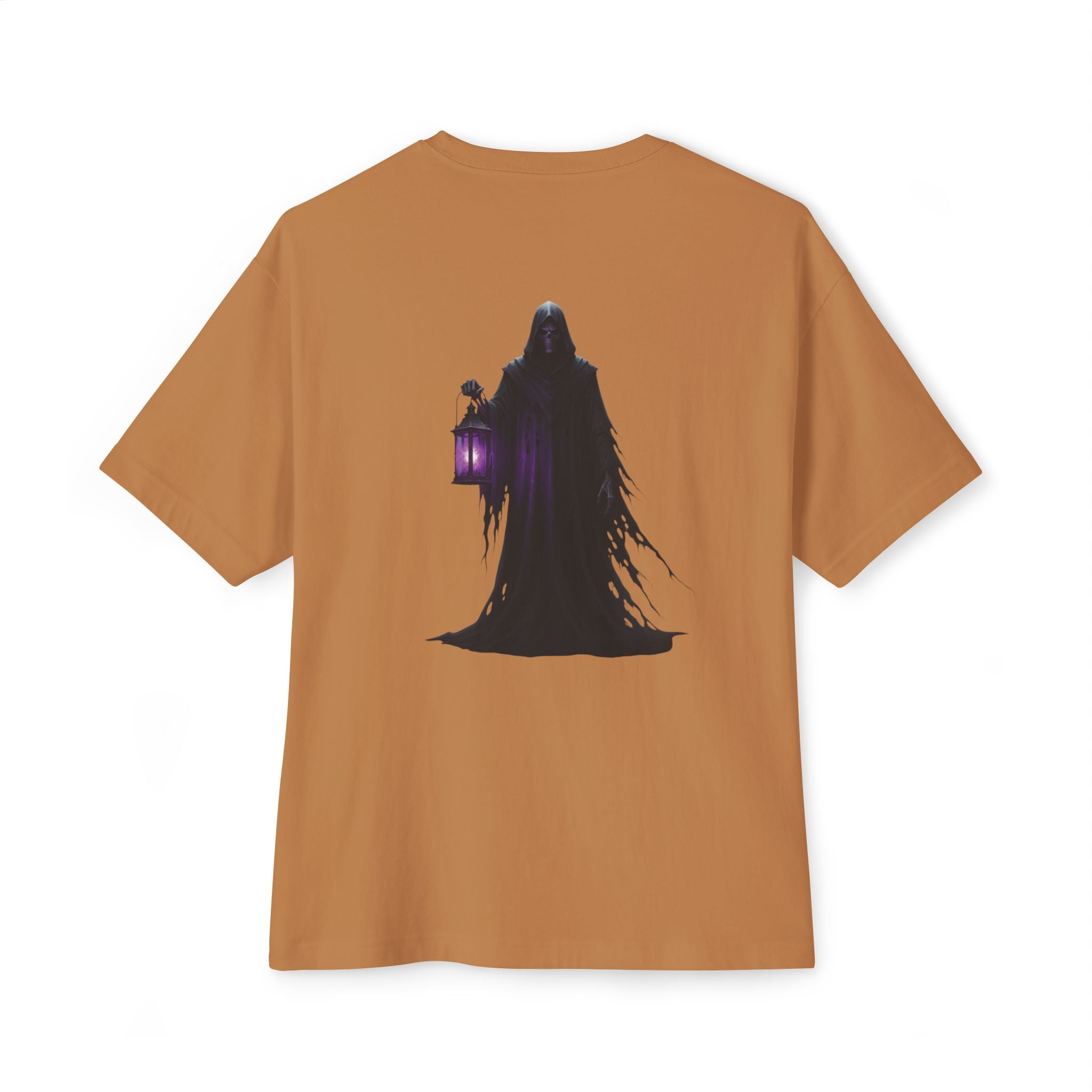 Grim Reaper Oversized Tee - Unisex Boxy Tee for Casual Style