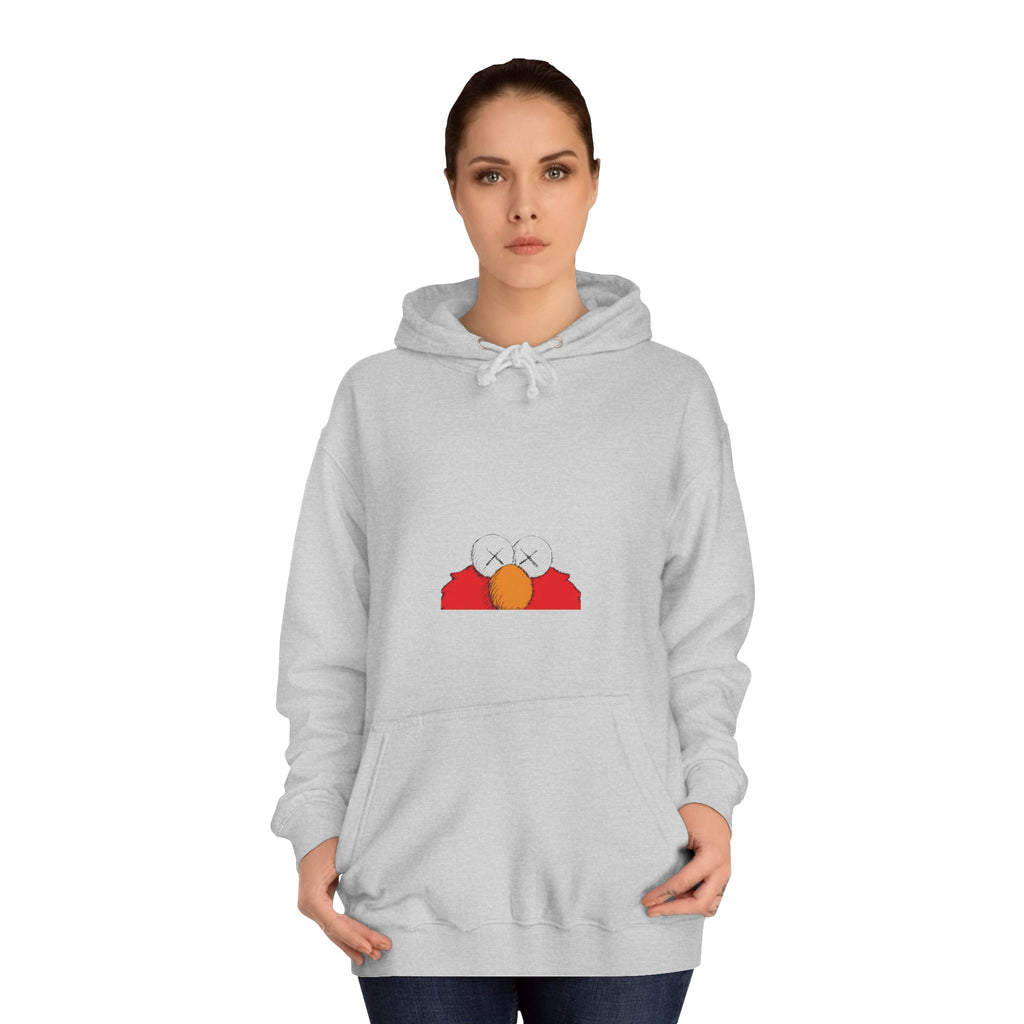 Unisex College Hoodie with Fun Characters - Perfect for Casual Wear, College Life, Gifts, Hooded Sweatshirt