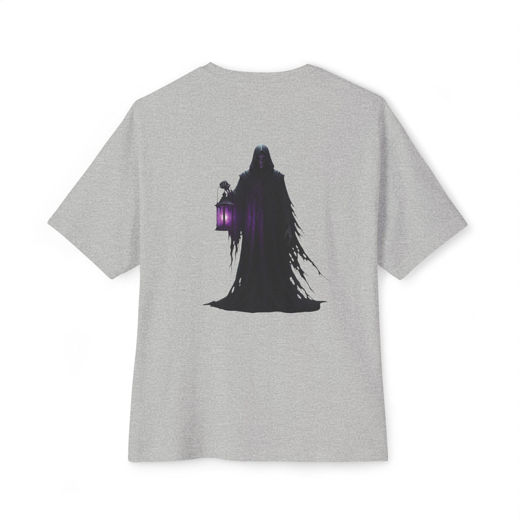 Grim Reaper Oversized Tee - Unisex Boxy Tee for Casual Style