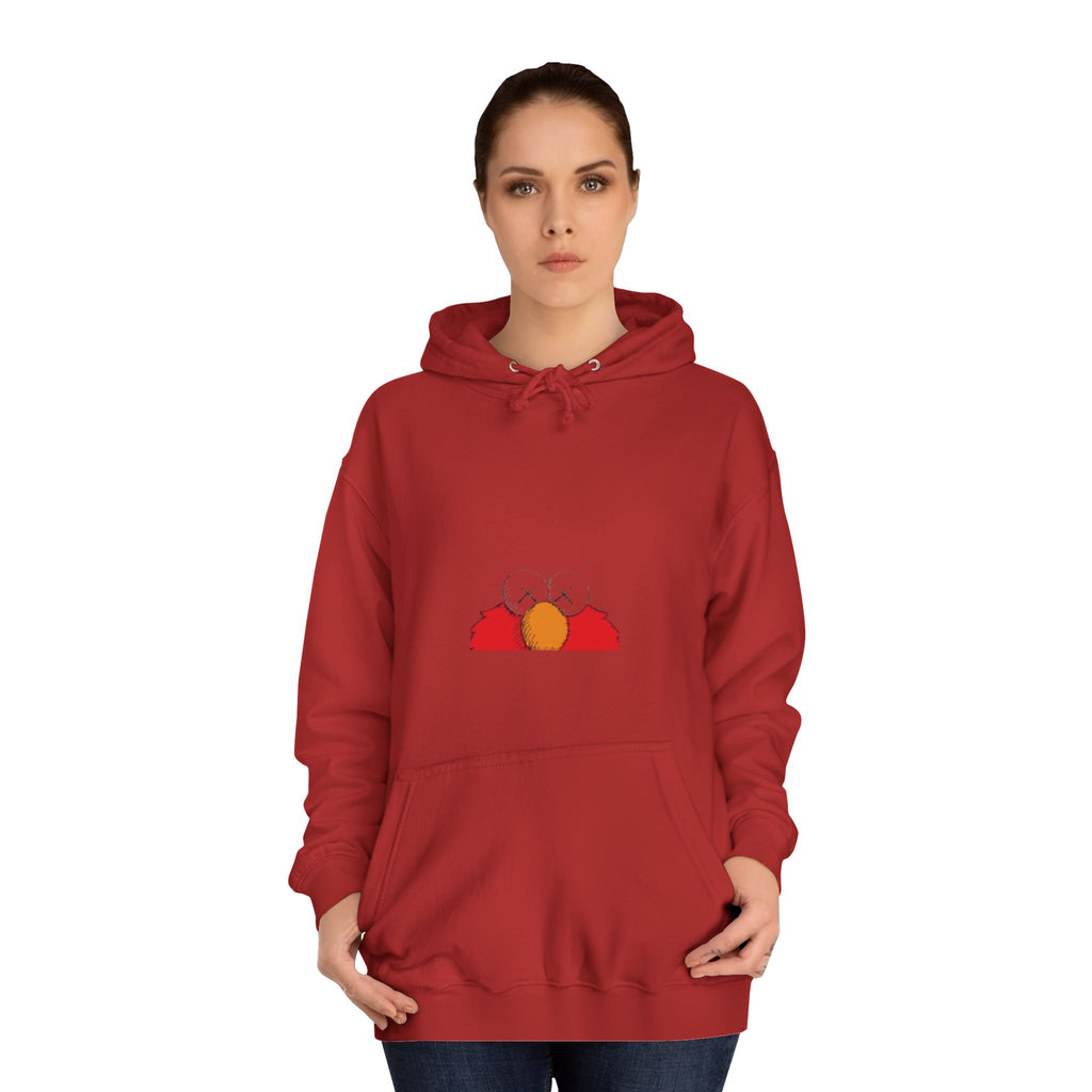 Unisex College Hoodie with Fun Characters - Perfect for Casual Wear, College Life, Gifts, Hooded Sweatshirt