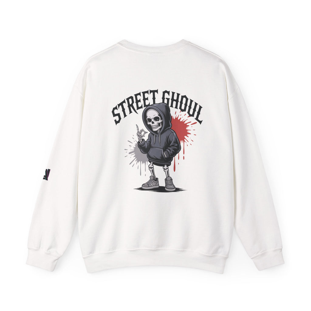 Street Ghoul Unisex Heavy Blend Crewneck Sweatshirt, Halloween Sweatshirt, Streetwear Style, Graphic Sweatshirt, Casual Outfit