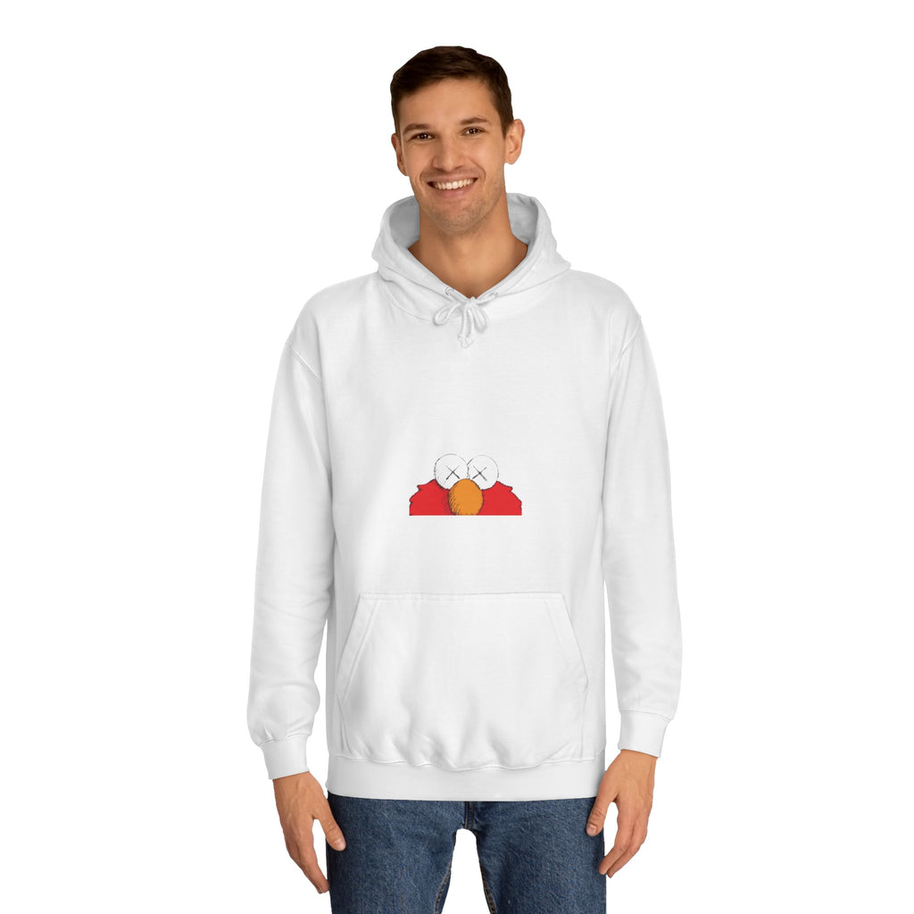 Unisex College Hoodie with Fun Characters - Perfect for Casual Wear, College Life, Gifts, Hooded Sweatshirt