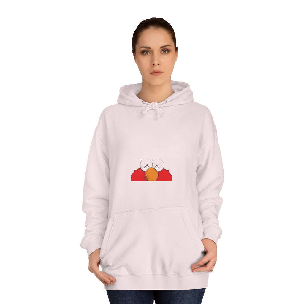 Unisex College Hoodie with Fun Characters - Perfect for Casual Wear, College Life, Gifts, Hooded Sweatshirt