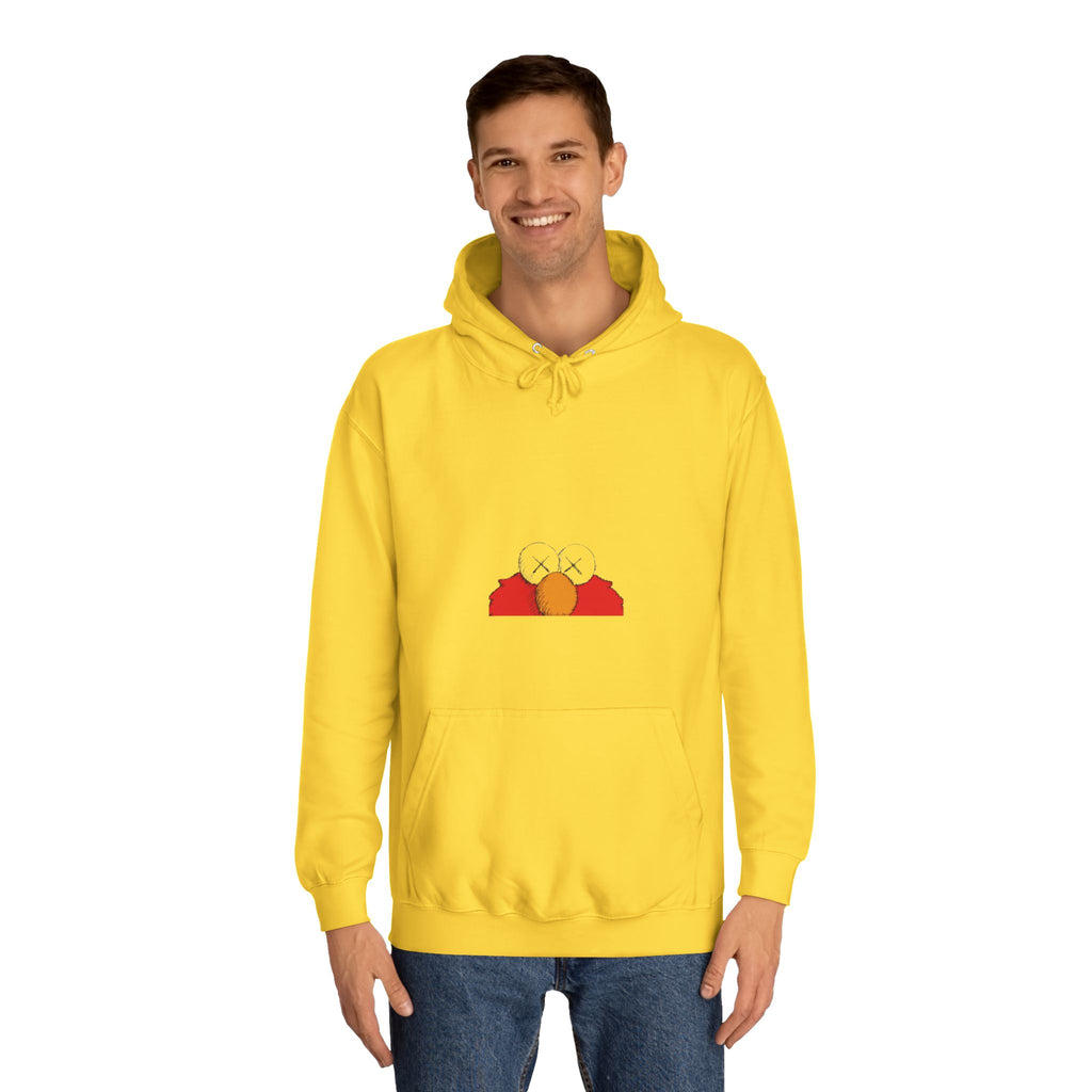 Unisex College Hoodie with Fun Characters - Perfect for Casual Wear, College Life, Gifts, Hooded Sweatshirt